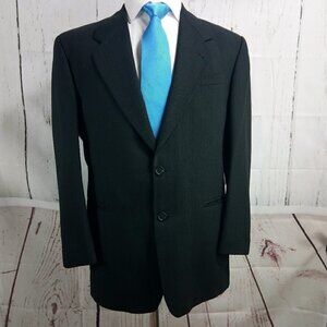 Levetti Italian 42R Dk Blue Suit Blazer Sport Coat
